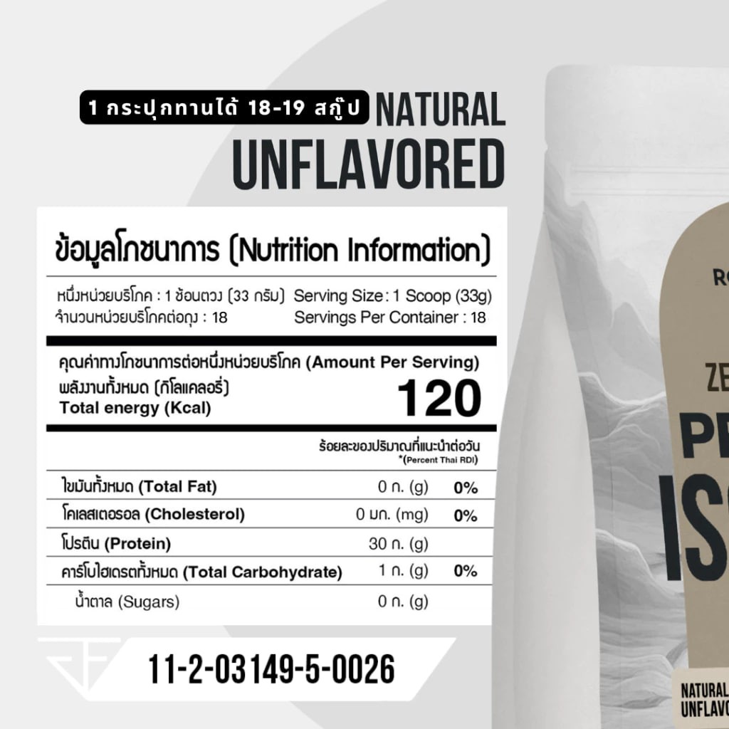 ZERO FAT LEAN Whey Protein Isolate