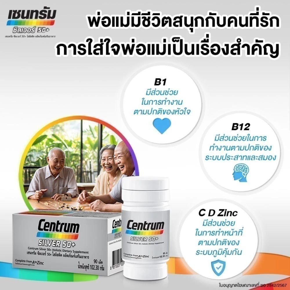 CENTRUM SILVER 50+ HOLISTIC