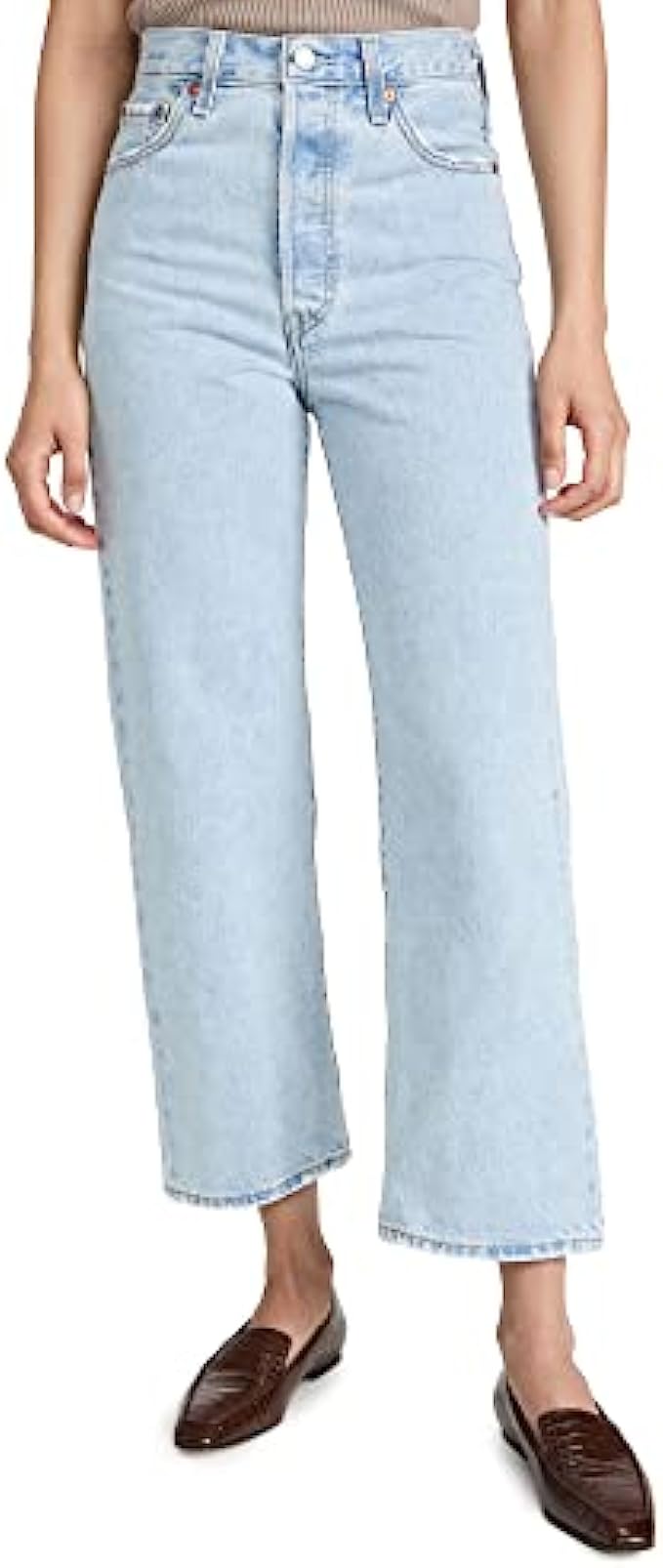 Levi&#039;s Women&#039;s Premium Ribcage Straight Ankle Jeans