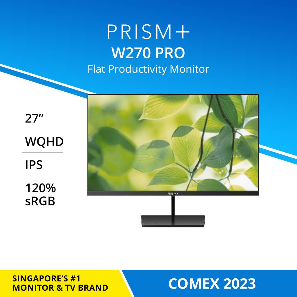 PRISM+-W270-PRO-27-WQHD-[2560-x-1440]-IPS-120%-sRGB-Professional-Monitor
