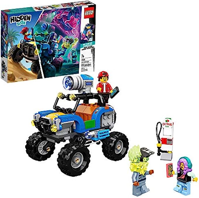 LEGO Hidden Side Jack&#039;s Beach Buggy 70428 Popular Ghost Toy, Cool Augmented Reality, New 2020 (AR) Play Experience for Kids (170 Pieces)