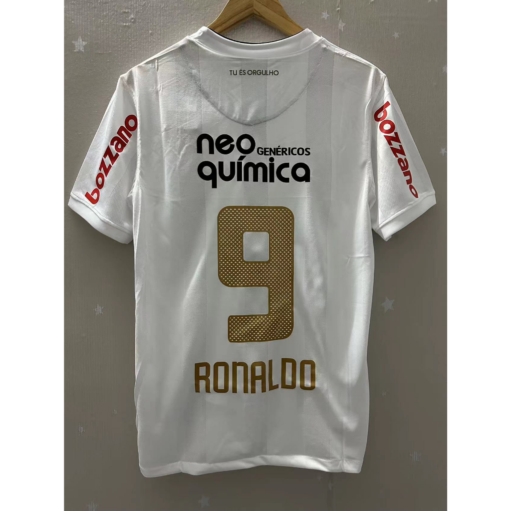2010 Corinthians RONALDO Top Quality Home Away Retro Football Jersey custom T-shirt
