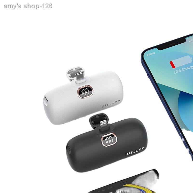 100%-Quality❡KUULAA-Mini-PD-18W-Power-Bank-5000mah-Portable-Charger-External-Battery-Fast-Charge-Power-Bank-for-Samsung